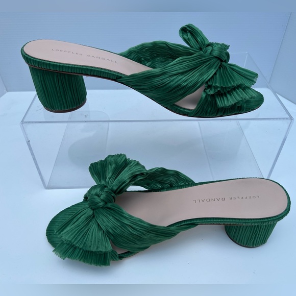Loeffler Randall Green Women's Shoes - Picture 5 of 11